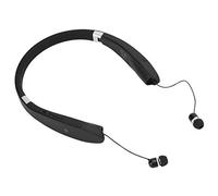 Casque Bluetooth 5.0, Casque de Cou Pliable avec écouteurs Rétractables, écouteurs Stéréo sans Fil à Réduction de Bruit pour L'entraînement, Le Sport, la Conduite