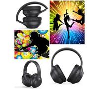 Casque Bluetooth 5.3 HQ - EXTRA-Bass - Micro intégré - Noir- Réduction de bruit (ANC)