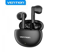 Casque Bluetooth 5.3 Vention avec étui de chargement - Autonomie 6h - ELF 06 - Couleur Noir