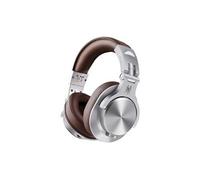 Casque bluetooth 50 heures d'autonomie oneodio a70 casque audio sans fil(brun)