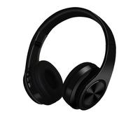 Casque Bluetooth à Réduction Pliable Over-Ear Audio Stéréo Basse Microphone écouteurs Sans fil Sport avec 3.5mm Jack fente carte SD