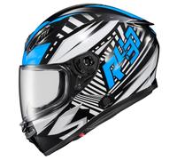 Casque Bluetooth approuvé par les haut-parleurs complets - Lampe de poche bleue - Taille L - Réglable, léger, durable, portable, facile à utiliser, compact