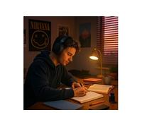 Grundig Casque Bluetooth supra-auriculaire - Casque sans fil avec Active Noise Cancelling (ANC), Microphone intégré, 36h d'autonomie, Bluetooth 5.3 - Noir