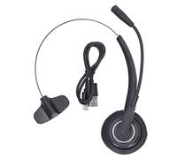 Casque Bluetooth, Casque USB, Casque Bluetooth à Suppression De Bruit à Oreille Unique, écouteur Bluetooth Sans Fil Mains Libres Avec Microphone Réglable Pour Téléphones Portables, Ordinateur, Réunion