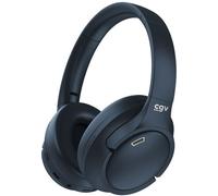 Casque Bluetooth - CGV - SonicVibe ANC - Réduction active du bruit - Microphone intégré - Égaliseur personalisable - Bleu