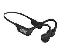Casque Bluetooth Conduction Osseuse Sport Open Ear - August EP400 Bone Conduction avec Micro et Lecteur MP3 16GB intégré, ultra léger, sans fil, Etanche IP68 Waterproof- Noir Noir G