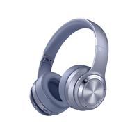 Casque Bluetooth Controle Tactile Pliable Opération Multiple écouteurs De Jeu Stéréo Superbe Carte TF De Qualité Sonore Avec Micro,Blue