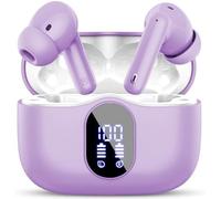 Casque Bluetooth, écouteurs Bluetooth 5.4 In Ear avec 4 ENC Mics, casque sans fil HiFi Stéréo avec APP, 36 Heures écouteurs Bluetooth avec écran LED, IP7 étanches Écouteurs sans fil pour iOS et