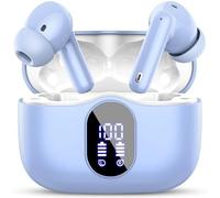 Casque Bluetooth, écouteurs Bluetooth 5.4 In Ear avec 4 ENC Mics, casque sans fil HiFi Stéréo avec APP, 36 Heures écouteurs Bluetooth avec écran LED, IP7 étanches Écouteurs sans fil pour iOS et