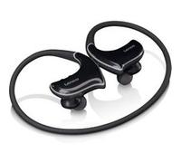 Lenco BTX-750BK pour le sport Oreillette Bluetooth noir micro-casque, arceau nucal, résistant à la