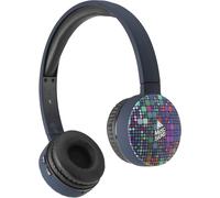 Casque Bluetooth Fantasy - Casque Bluetooth Supra-auriculaire - Bandeau Extensible - Commandes sur Les Coussinets - Autonomie 20h - Recharge 2h - Portée 10 MT. - Fantaisie Pailettes