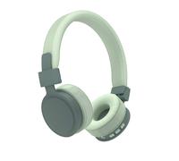 Casque Bluetooth® "Freedom Lit", supra-aural, pliable, av. micro, vert