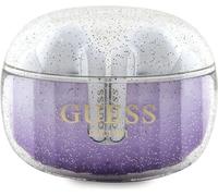 Casque sans fil TWS Guess Glitter Gradient violet