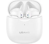 Casque Bluetooth intra-auriculaire sans fil avec basses puissantes avec USB-C Quick Charge BT 5.0 HiFi 3D Stereo Sound True Wireless Earbuds avec microphone intégré Touch Control Super-Mini (blanc)