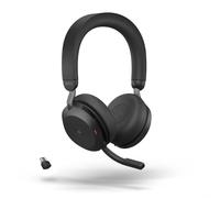 Casque Bluetooth Jabra EVOLVE2 75 ANC MS, Link380 USB-C