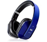Casque Bluetooth Audio Sans Fil Bleu aptX LL - August EP650 - Low Latency, Micro, USB, Batterie, NFC, Multipoint, PC, TV, Téléphone