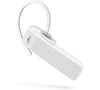 Casque Bluetooth Mono (Multipoint, Pour Deux Appareils, Commande Vocale, Contrôle Tactile, Casque Avec Microphone, Sans Fil, Unilatéral, Dans Les Oreilles, Coussinets Amovibles, Sans Fil) Blanc