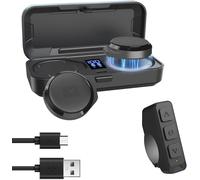 Casque Bluetooth Moto 5.3, Main Libre Sans Fil, Qualité Sonore Hd, Headset Avec Étui De Chargement Et Télécommande[J1665]