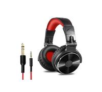 Casque Bluetooth OneOdio Pro 10 (sur l'oreille - Microphone - Filaire - Rouge)