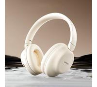 Casque Bluetooth Pliable Blanc Léger Confortable Son HiFi 30h Autonomie YONIS