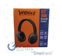 Casque Bluetooth Pliable Impact BT900 Avec Lecteur Micro SD Et Câble Audiodesign