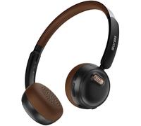Casque Bluetooth Rétro Sunjom Sirius Supra-Ear ¿ Anc/Enc Jusqu¿À 95% ¿ Autonomie 70 H ¿ Bluetooth 5.4 ¿ Usb-C ¿ Léger & Micro Intégré (Noir)