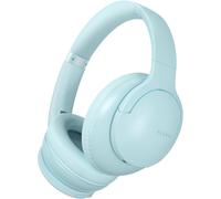 Casque Bluetooth Sans Fil 90H Durée Lecture 3 Modes Eq Bt V5.4, Casque Bluetooth,Cache-Oreilles Protéines,Casque Sans Fil Stéréo Hifi Microphone Pour Voyage/Travail/Vie-Bleu Pâle