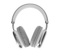 Avizar Casque Bluetooth Sans Fil Microphone Intégré Argent
