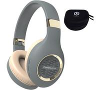 Casque Bluetooth sans-Fil, Casque Audio avec Microphone Int¿¿gr¿¿, Basses fr¿¿quences St¿¿r¿¿o Hi-FI, Confortable Cache-Oreilles pour Les Cours en Ligne, T¿¿l¿¿phones Portables, Tablettes, PC,TV