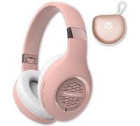 Casque Bluetooth sans-Fil, Casque Audio avec Microphone Int¿¿gr¿¿, Basses fr¿¿quences St¿¿r¿¿o Hi-FI, Confortable Cache-Oreilles pour Les Cours en Ligne, T¿¿l¿¿phones Portables, Tablettes, PC,TV
