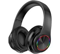 Casque Bluetooth sans Fil,Casque Bluetooth Over-Ear, stéréo Pliables sans Fil et Filaire Écouteurs avec Microphone intégré, Micro SD/TF, FM pour Phone/Samsung/iPad/PC/Laptops
