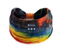 Casque Bluetooth sans fil Fleur Bandeau Sport Sommeil Bandeau Ecouteurs Elastique Respirant Musique Casque Microphone (Ethnique)