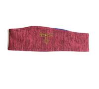 Casque Bluetooth sans fil fleur bandeau sport sommeil écouteurs élastique respirant musique casque microphone (bordeaux)