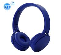 Casque Bluetooth sans Fil Pliable Son Stéréo Mains Libres Entrée Jack Bleu YONIS
