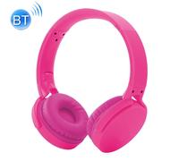 Casque Bluetooth sans Fil Pliable Son Stéréo Mains Libres Entrée Jack Rose YONIS