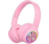 Casque Bluetooth Sans Fil Pour Enfants, Casques Pour Enfant Avec Lumières Led, Hd Ste¿Re¿O, Usb-C Recharge Rapide, Micro Intégré, Casque Pliable, Sd Mode Et Filaire Pour Iphone/Tab[J1406]