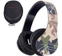 Casque Bluetooth Sans Fil, PowerLocus Casque Audio Pour Enfants - Camo Camo G