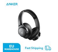 Casque Bluetooth sans fil Soundcore by Anker Q20i avec réduction de bruit active hybride, casque supra-auriculaire noir