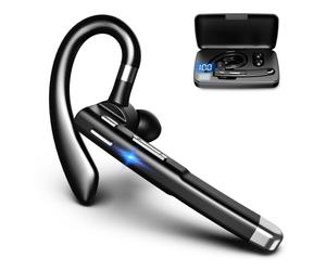 Casque Bluetooth, son haute fidélité pour le bureau et les affaires, réduction de bruit par IA pour une communication claire