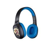 Casque Bluetooth supra-auriculaire KONIX One Piece BM-222048 40 mm Bluetooth 5.3 micro Type-C Noir/Bleu