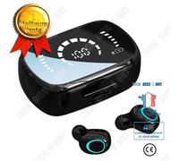 Casque Bluetooth - TD® - TWS - Affichage numérique - Bluetooth 5.0 - Résistant à la transpiration
