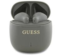 Casque Bluetooth TWS + étui de chargement (gris) Logo classique imprimé Guess