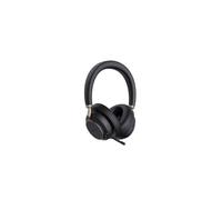 Yealink BH76 Plus Casque Binaural Arceau Noir USB-C/A Bluetooth 5.3 Portée 45m, ANC Hybride, 5 Micros, Autonomie 40h, Recharge Sans Fil
