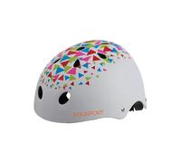 Polisport Casque BMX enfant Urban Radical Tringle Blanc