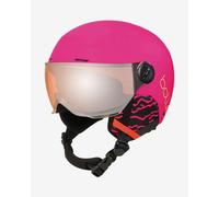 Casque Bollé Quiz Visor rose avec verre Orange Gun enfant - S