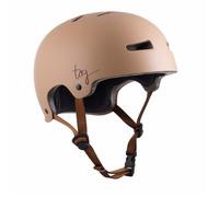 Casque Bowl TSG Evolution - Femme - Satin Sable - Coque ABS Hardshell - 14 aérations XXS/XS