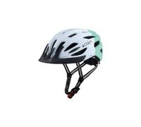 Casque cairn fusion led usb mat bleu vert