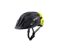 Casque cairn fusion led usb noir mat jaune