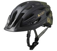Casque - CAIRN - Fusion Mat Black Forest - LED intégrée Flash Light Security - 24 évents - Doublure amovible S