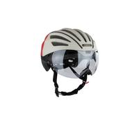 Casque casco speedairo nitro gris rouge